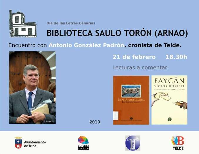 Cartel del acto (Foto TA)